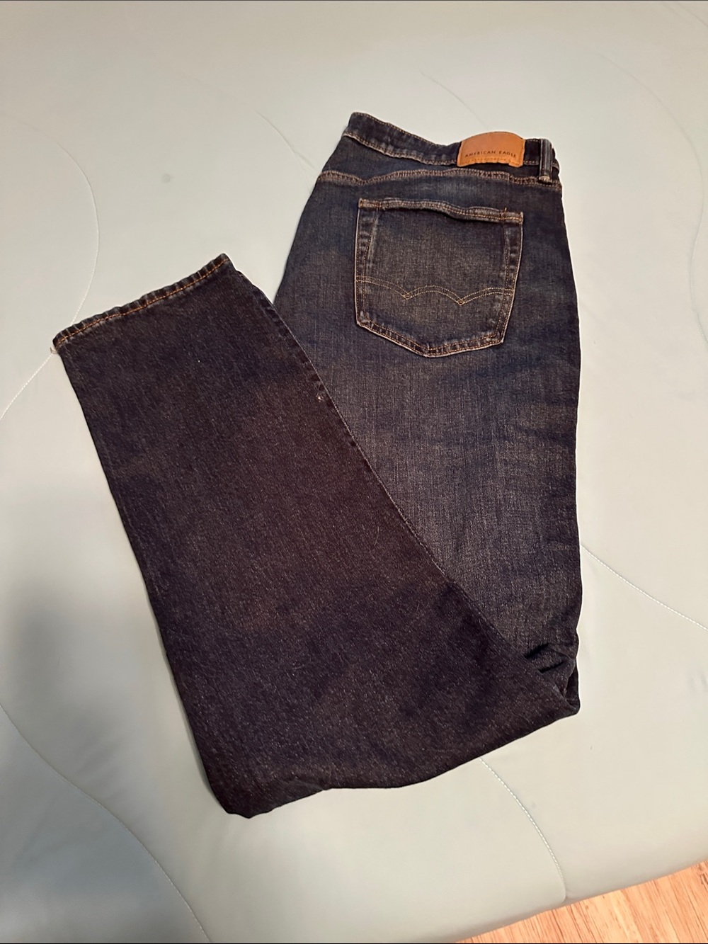 American Eagle Outfitters Men’s Dark Indigo Straight Jeans